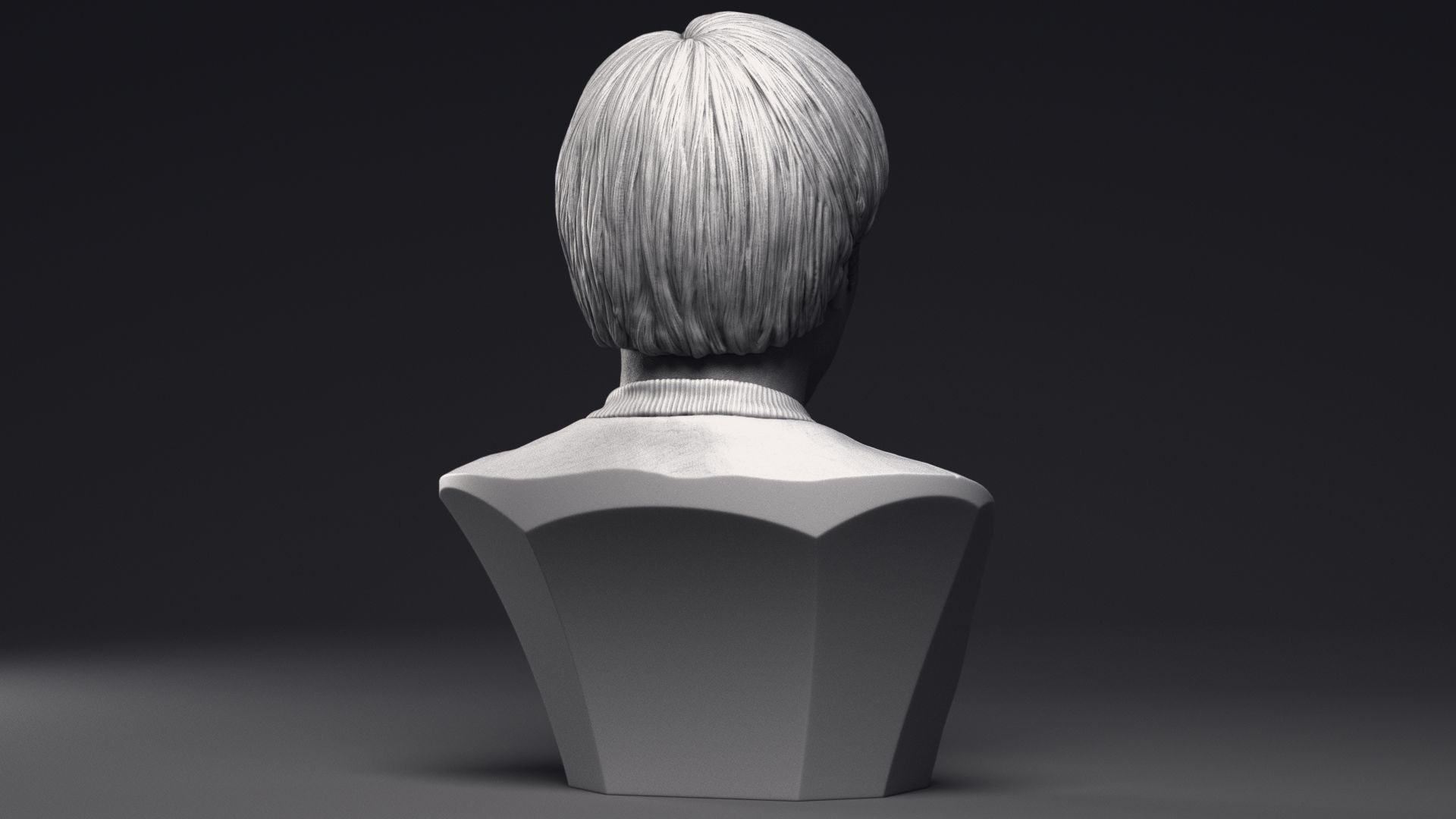 Walter Koenig as Pavel Chekov Bust Printable 3D Model 3D print model_21