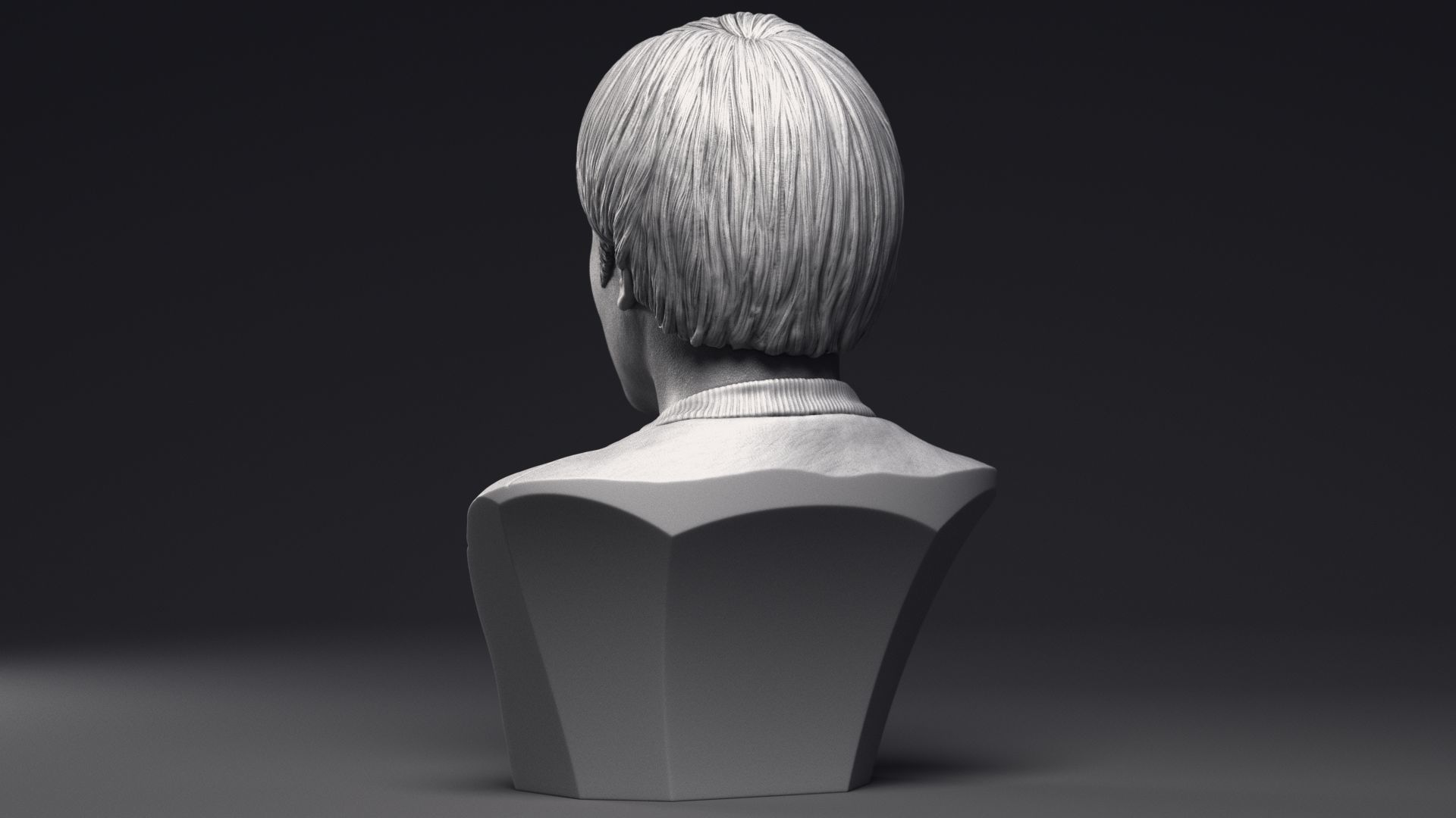 Walter Koenig as Pavel Chekov Bust Printable 3D Model 3D print model_19