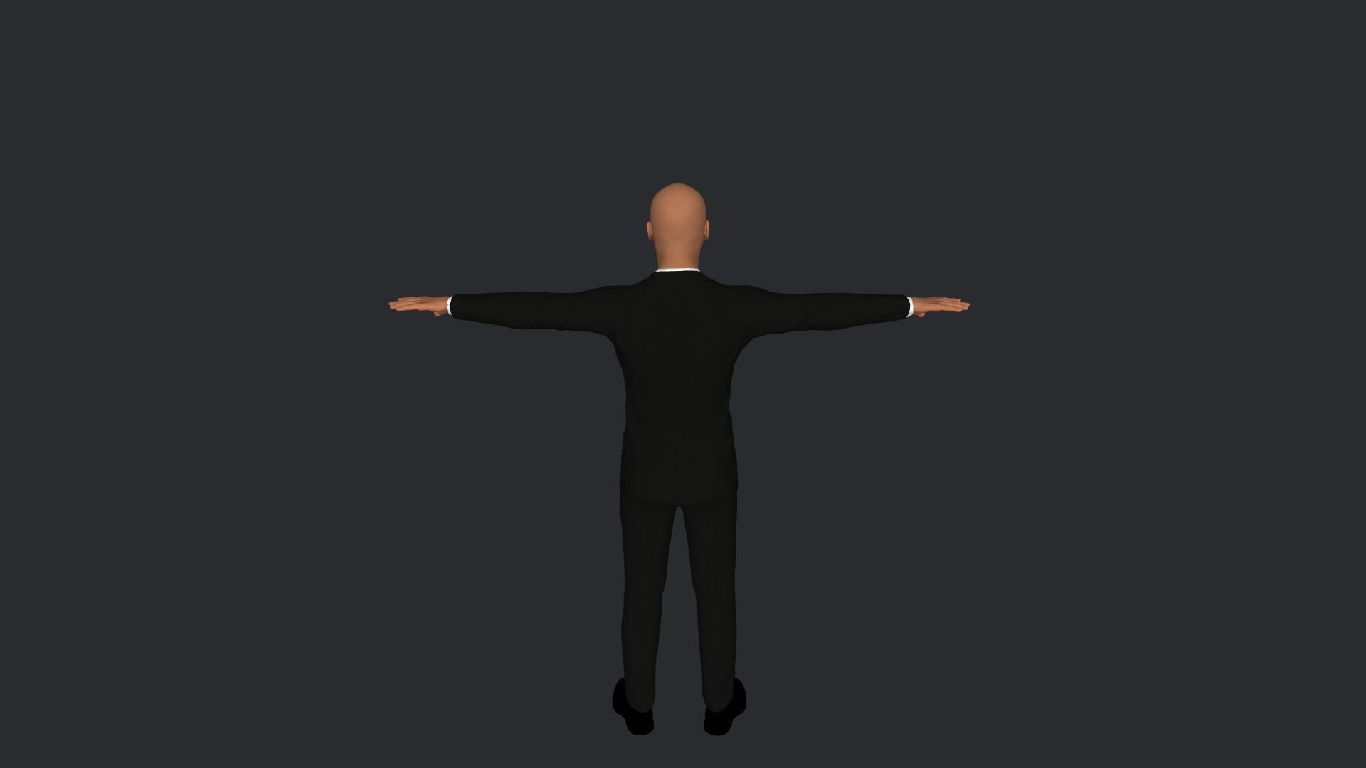 Shikhar Dhawan Hyper Realistic Full Body Rigged Character 3D model_26
