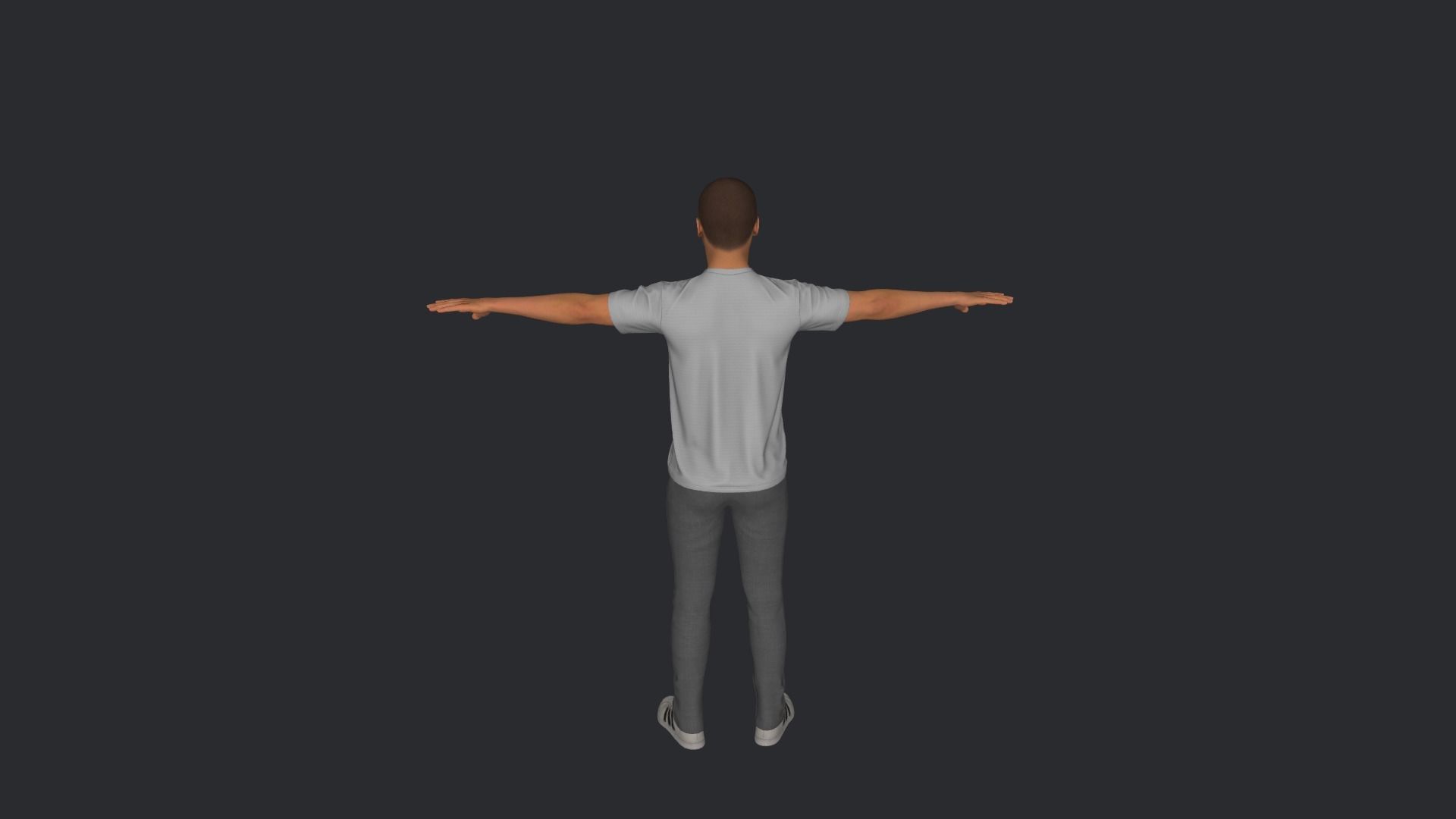 Shikhar Dhawan Hyper Realistic Full Body Rigged Character 3D model_20