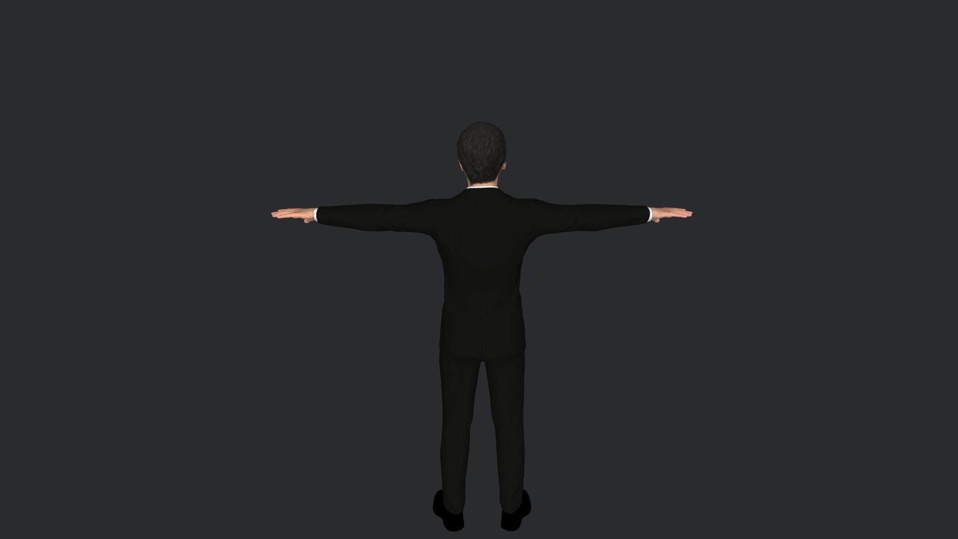 Shinzo Abe Hyper Realistic Full Body Rigged Character 3D model_27