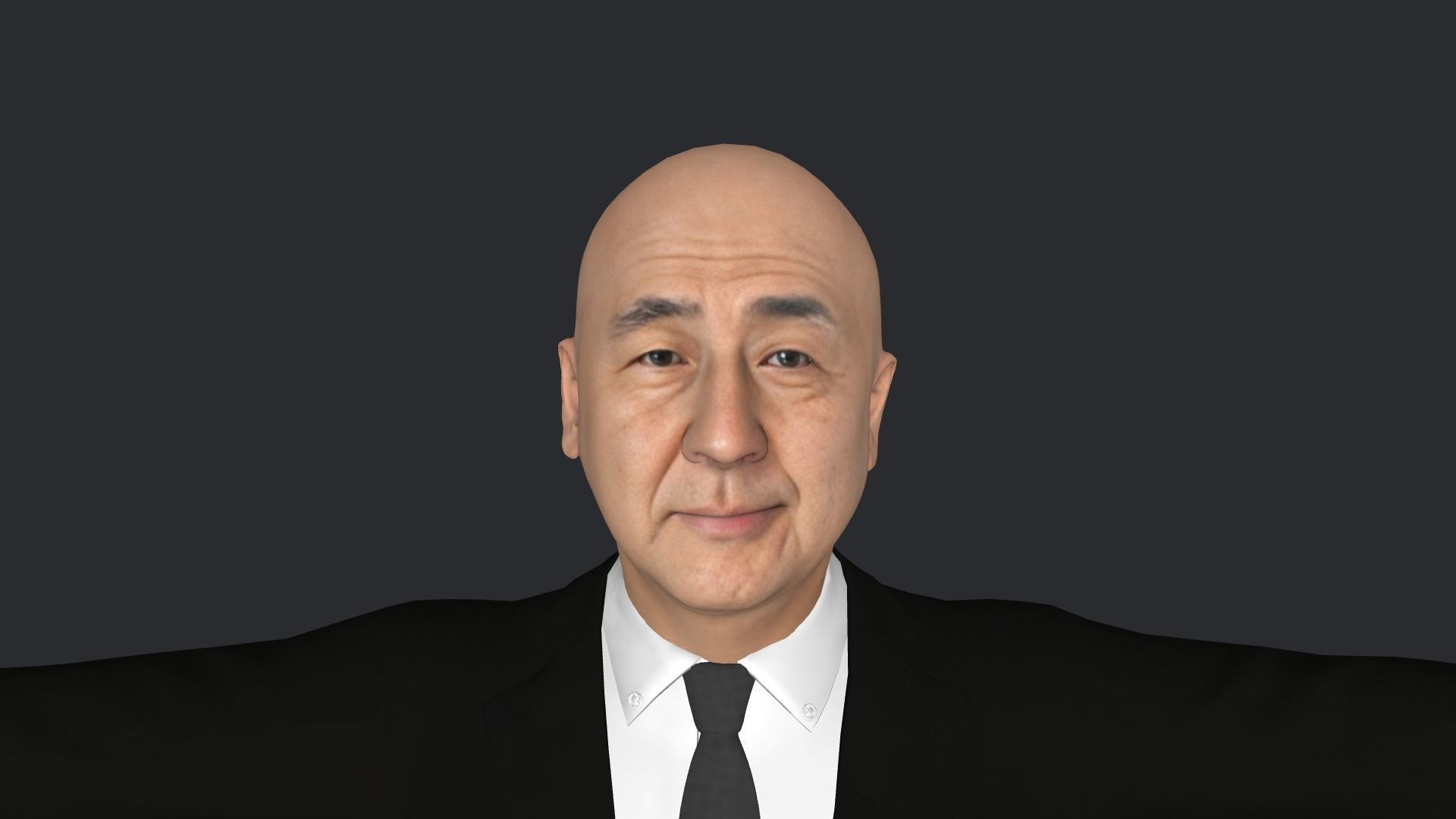 Shinzo Abe Hyper Realistic Full Body Rigged Character 3D model_21