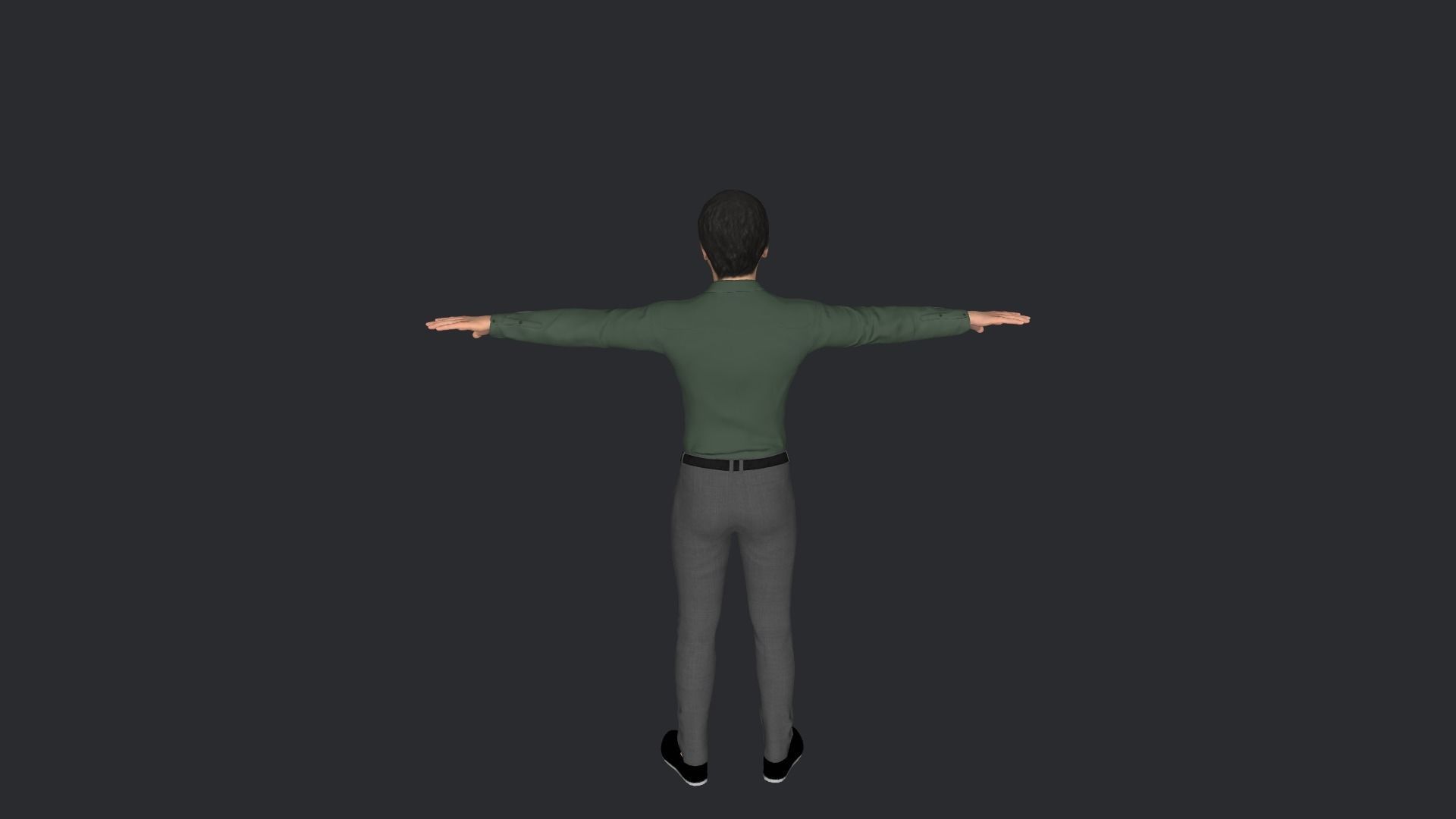 Shinzo Abe Hyper Realistic Full Body Rigged Character 3D model_4