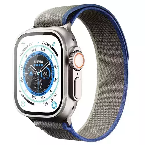Apple Watch Ultra BlueGray TrailLoop