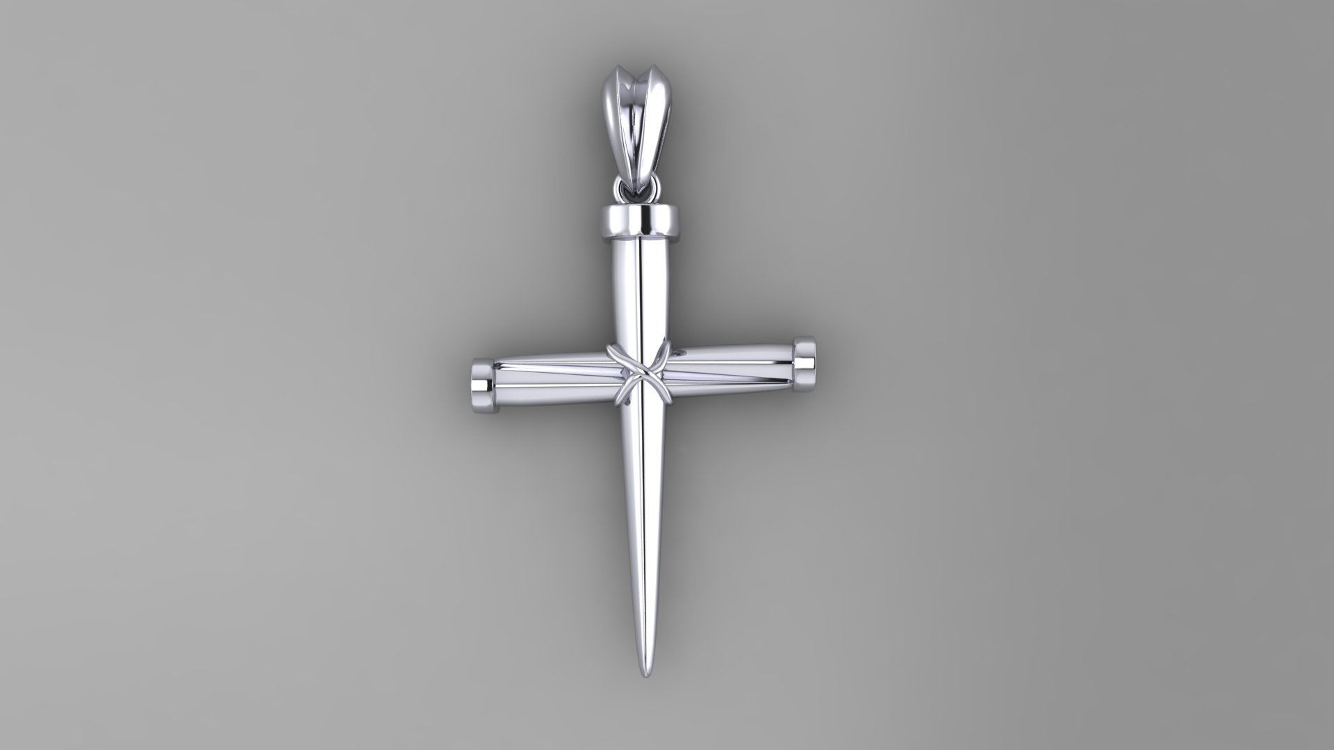 Pendants T 3D print model_3