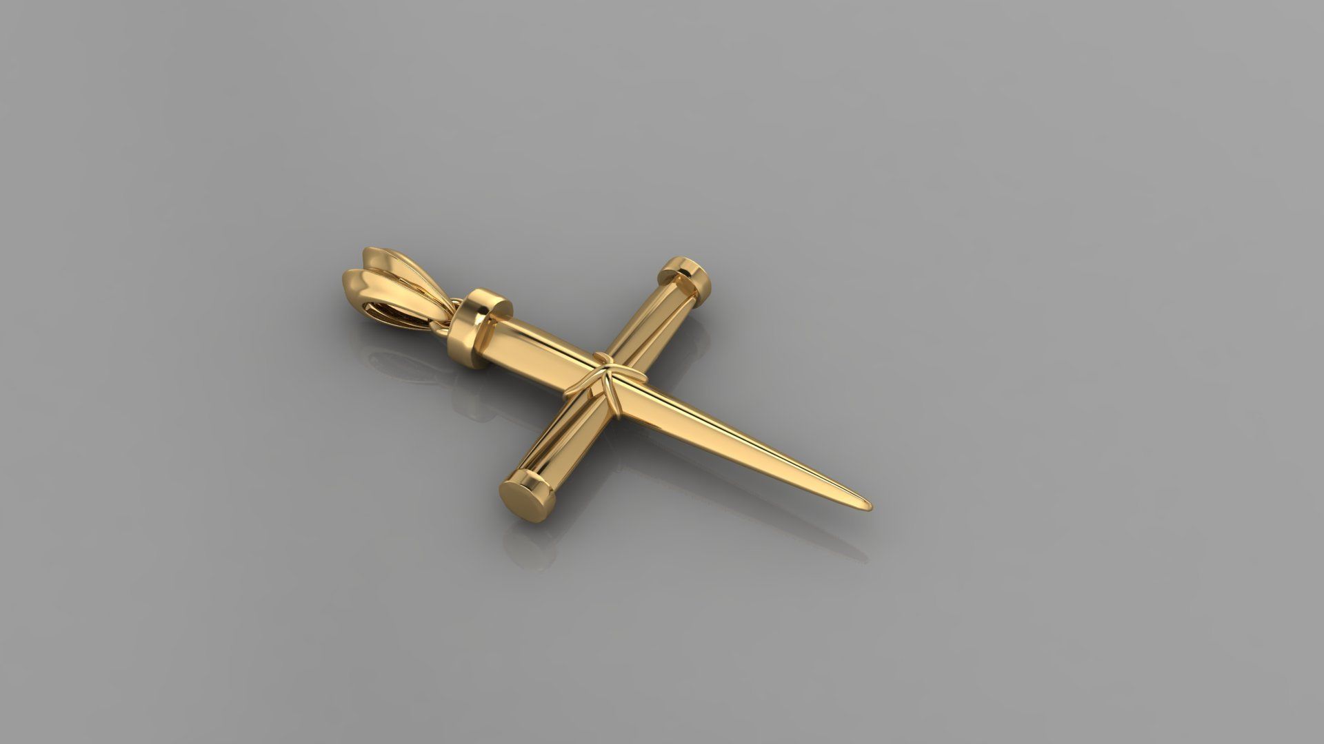 Pendants T 3D print model_2