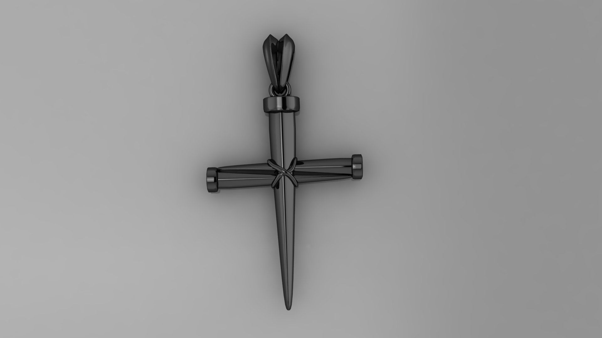 Pendants T 3D print model_4