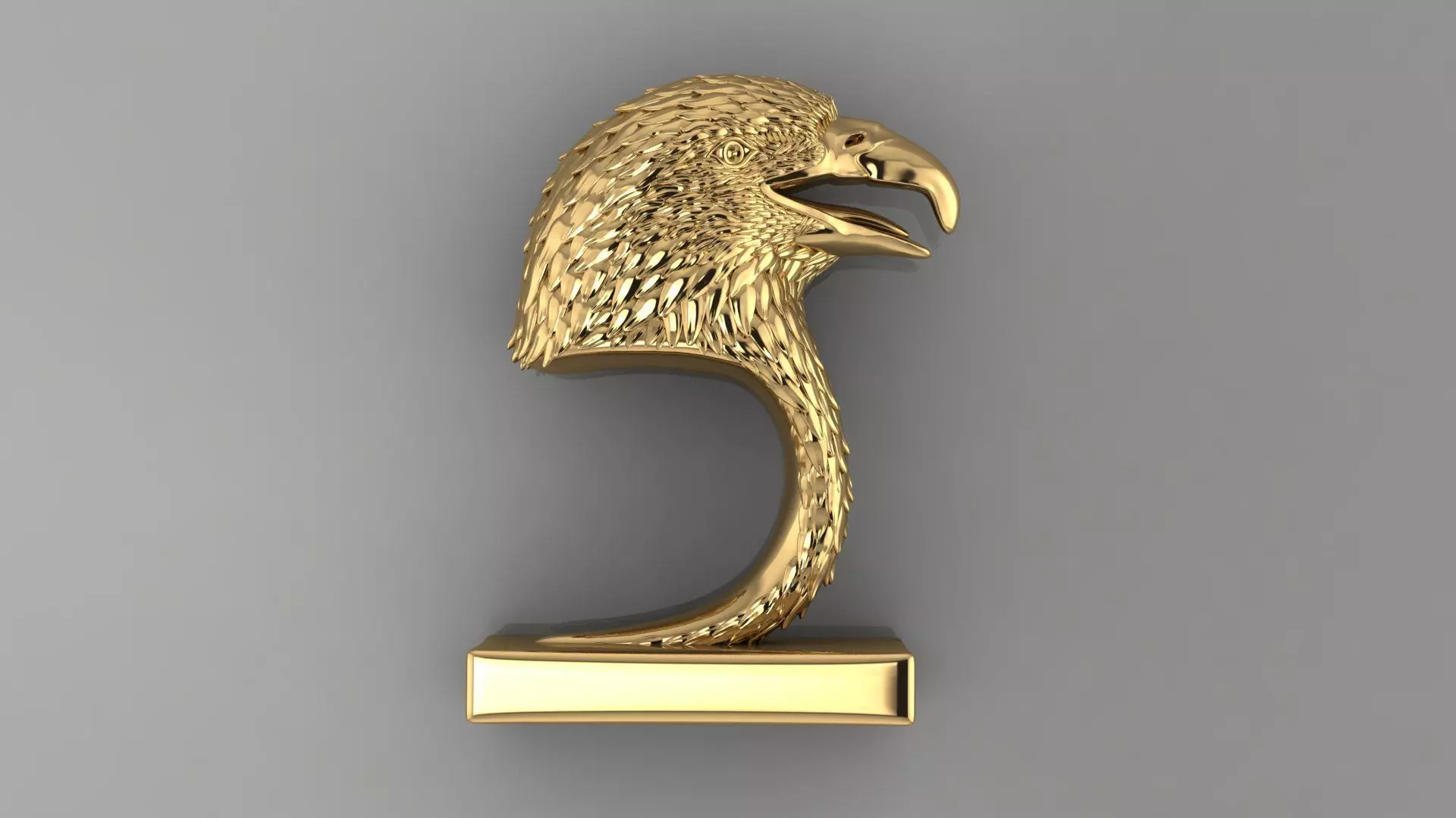 Pendants Eagle 3D print model_0