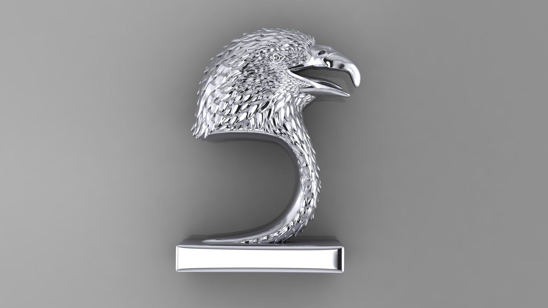 Pendants Eagle 3D print model_1