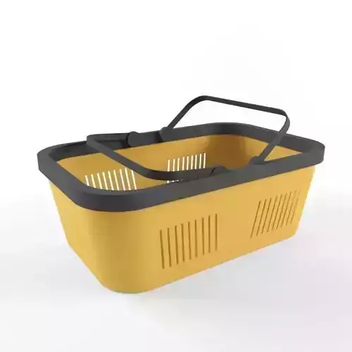 basket shopping with handles