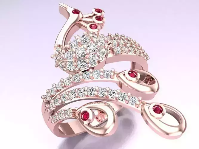 Peacock Ring - Women Rings - SN656