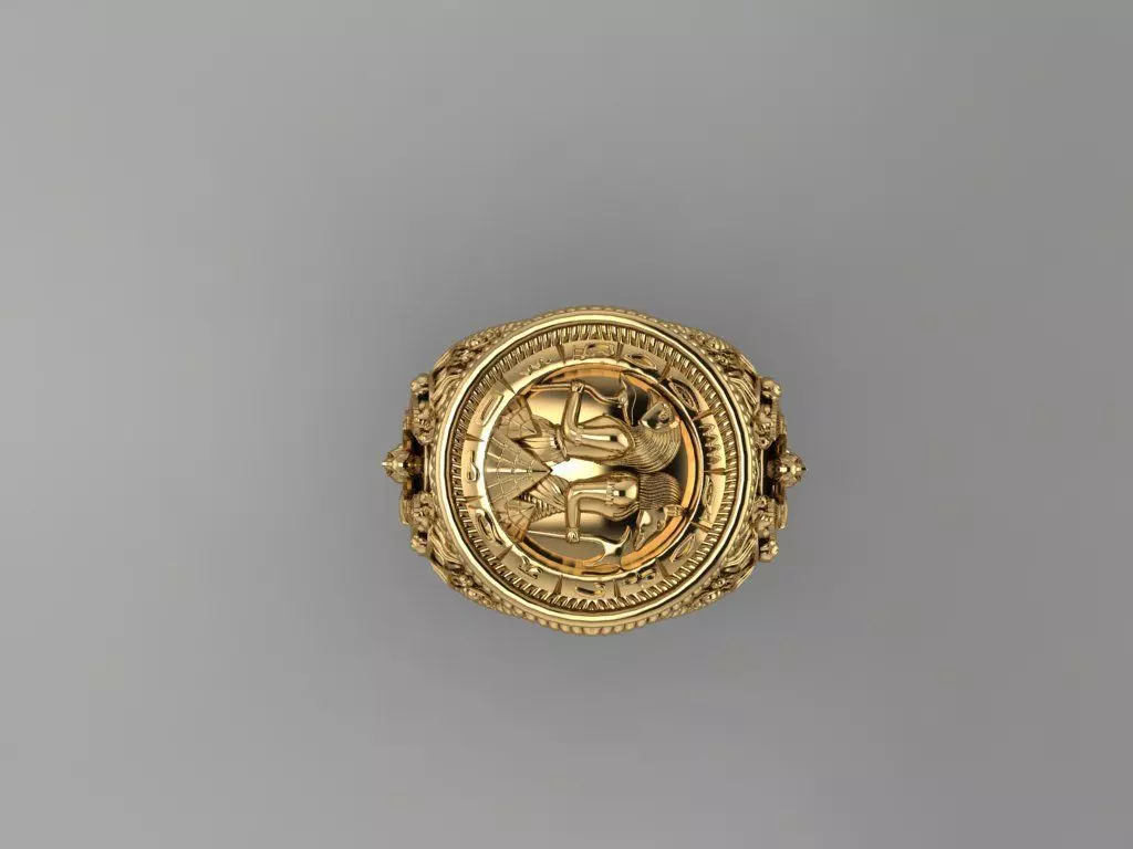 Men Ring 3D print model_0