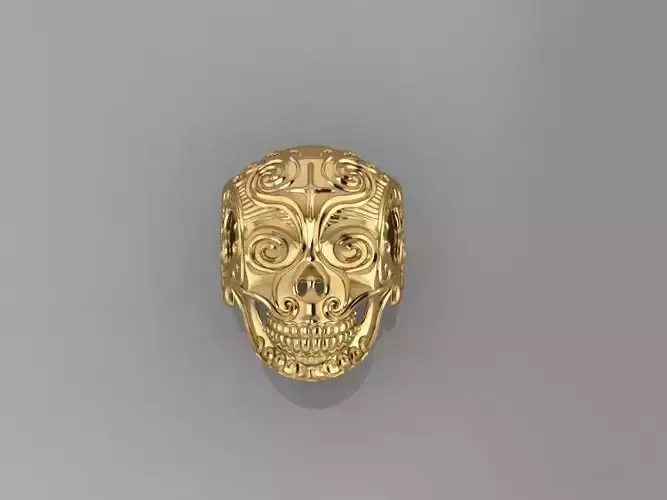 Ghost Head Ting 3D print model