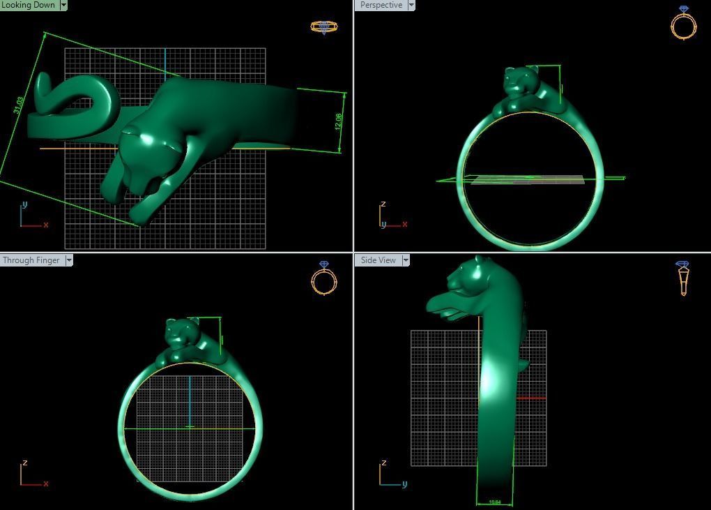 Tiger 3D print model_5