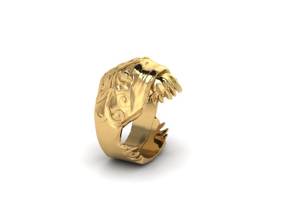 AnimalRing 3D print model_3