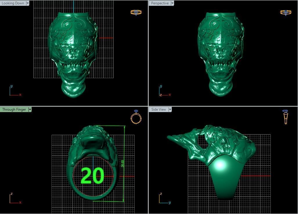 RingMan 3D print model_4