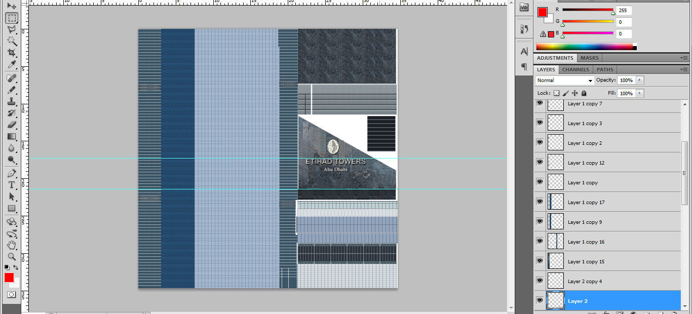 ETIHAD TOWER 3d Model  Low Poly Low-poly 3D model_15