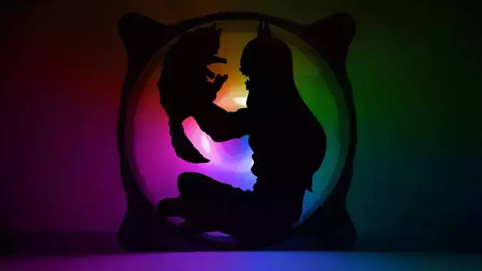 Chainsaw Man Power PC fan cover