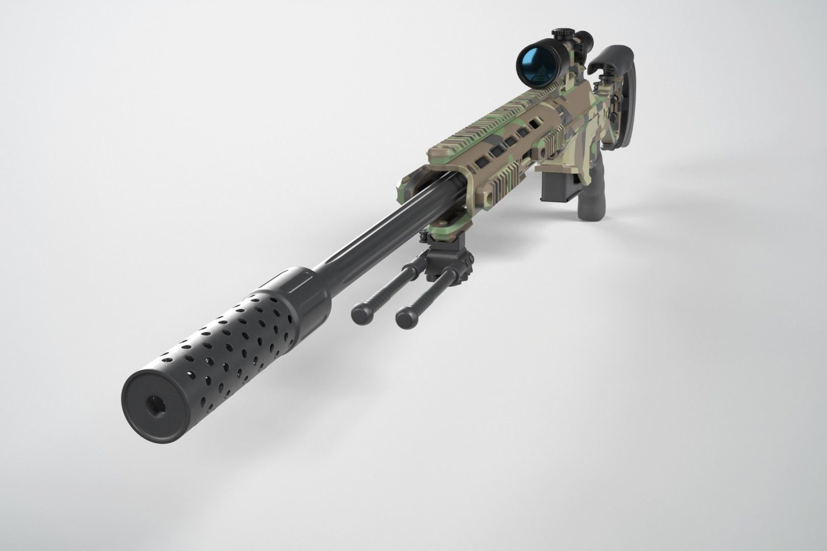 Remington MSR 3D model_8