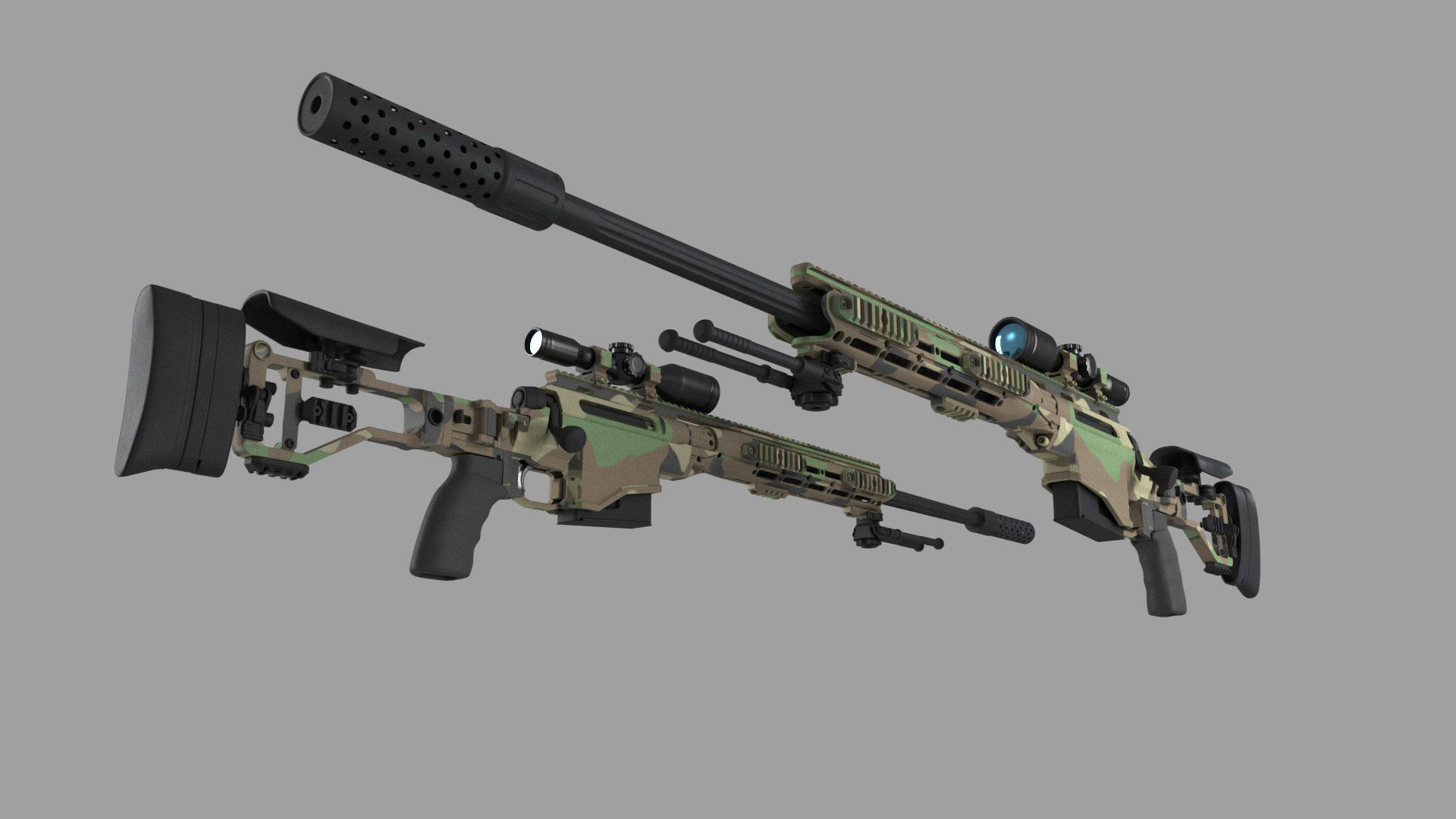 Remington MSR 3D model_3