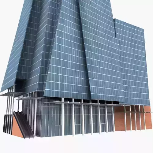 The Shard Building 3d Model