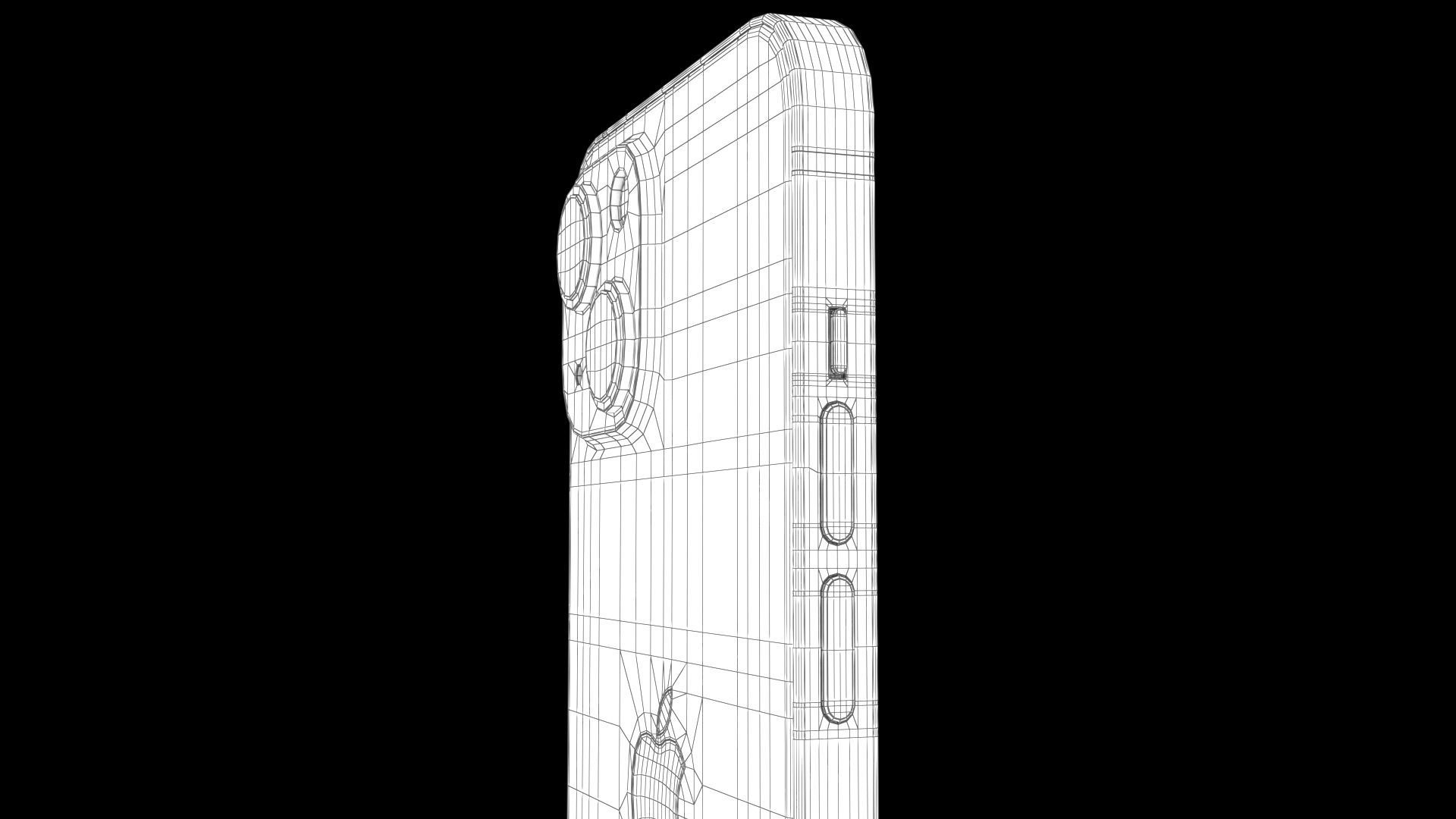 Apple iPhone 15 Pink Low-poly 3D model_30