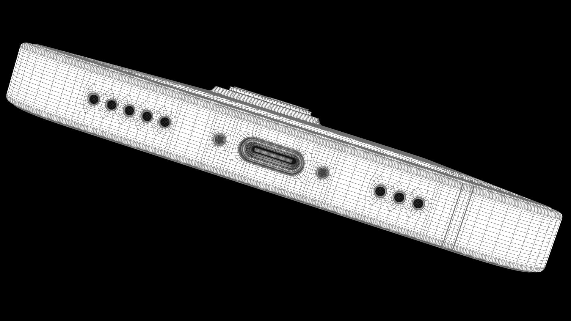 Apple iPhone 15 Pink Low-poly 3D model_33