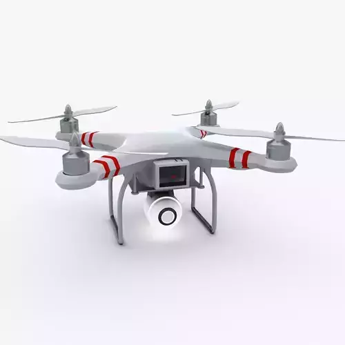 Phantom Quad Copter 3d Model