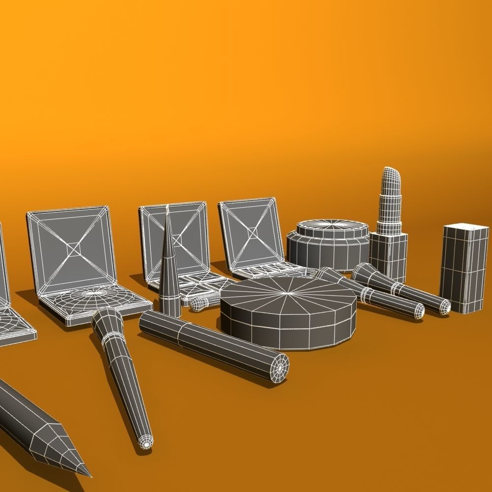 Cosmetics Makeup Item 3d Model 3D model_5