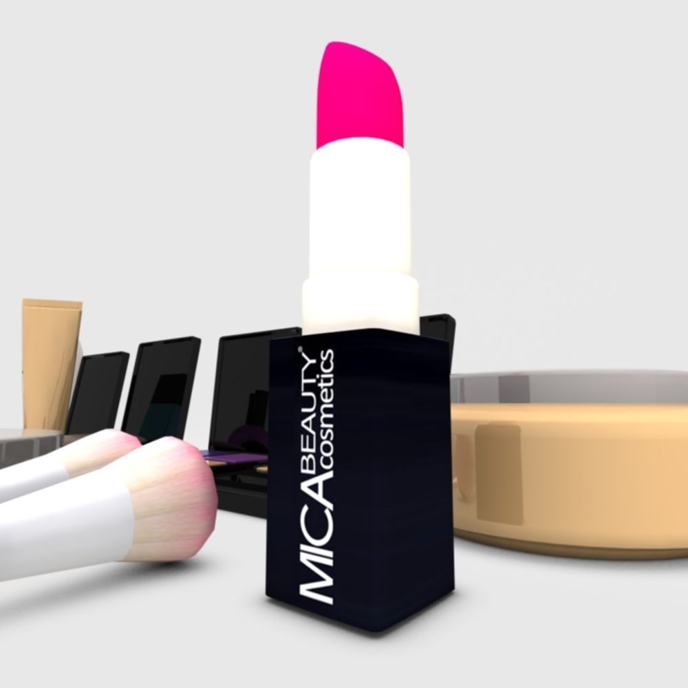 Cosmetics Makeup Item 3d Model 3D model_10