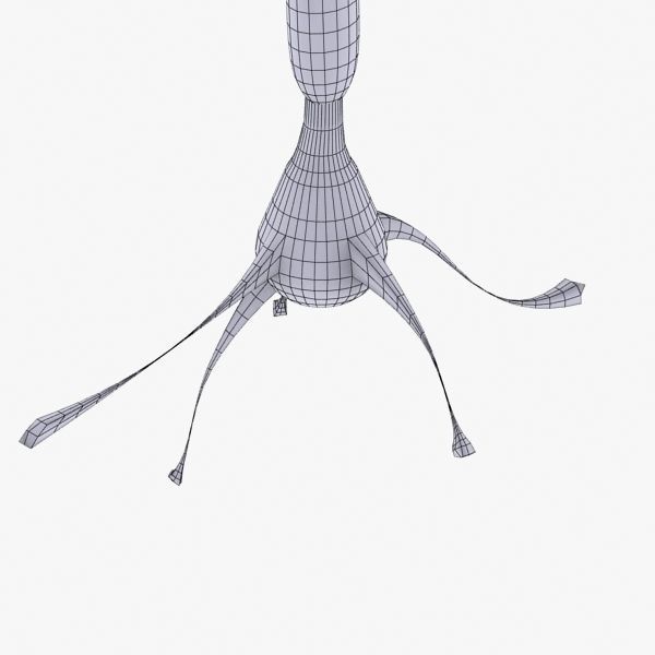 Neuron 3d Model Low-poly 3D model_13