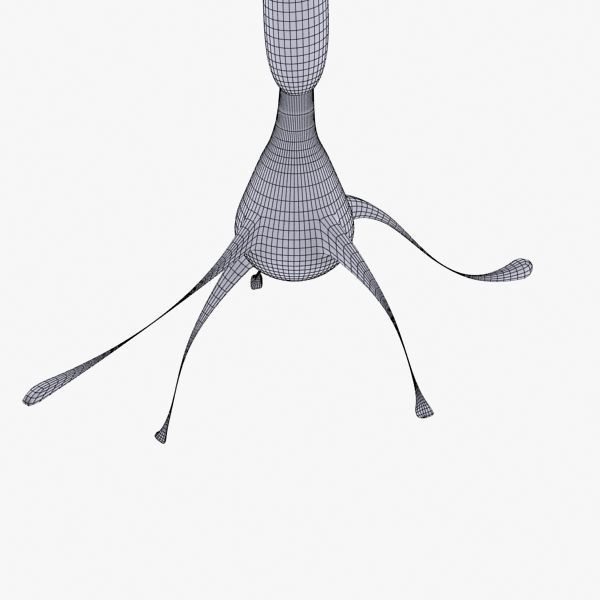 Neuron 3d model Low-poly 3D model_13