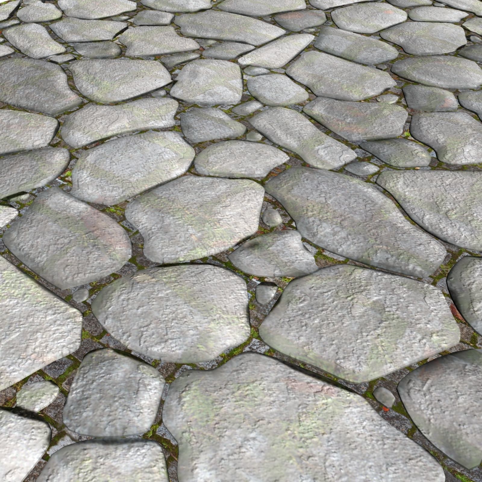 Paving 3d model Low-poly 3D model_5