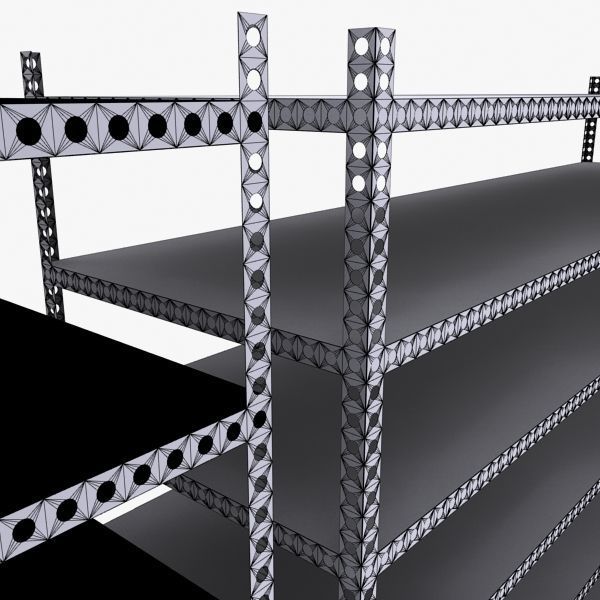 Industry Rack 3d Model 3D model_9