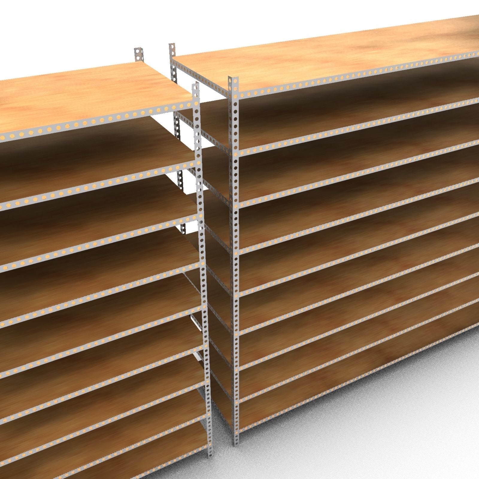 Industry Rack 3d Model 3D model_3