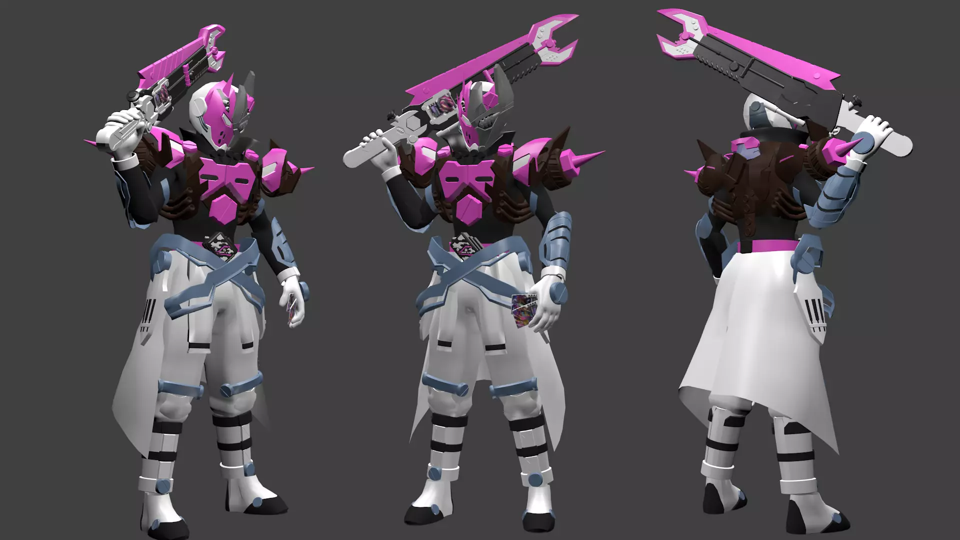 Kamen Rider Valvard 3D model_0