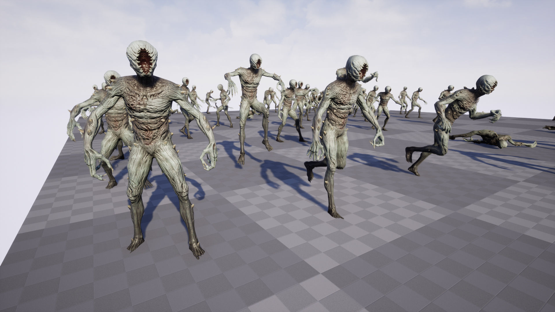 Monster 3 Low-poly 3D model_21