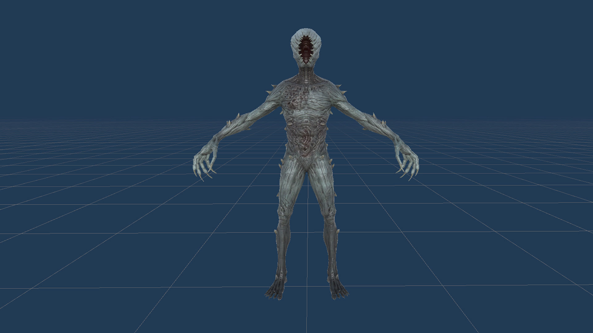 Monster 3 Low-poly 3D model_26