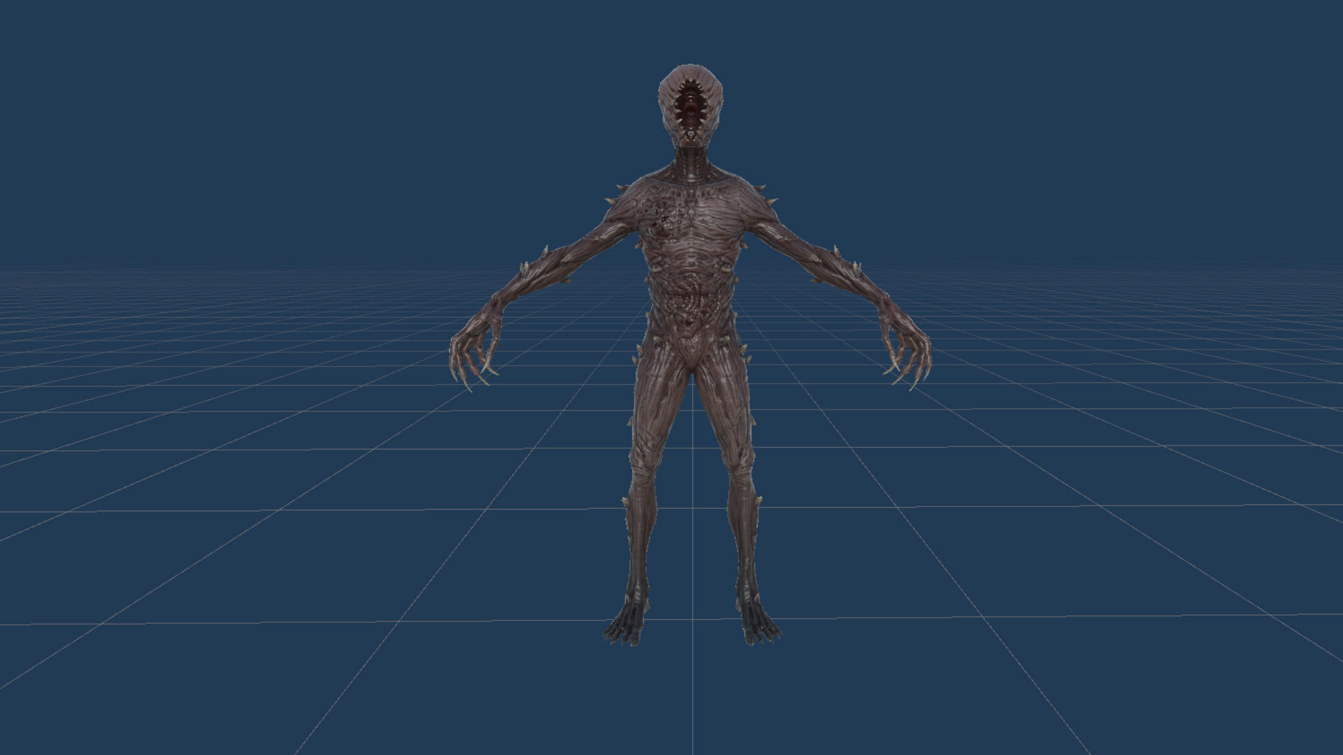 Monster 3 Low-poly 3D model_27