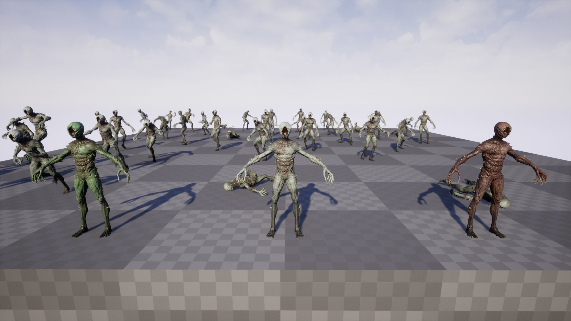 Monster 3 Low-poly 3D model_20