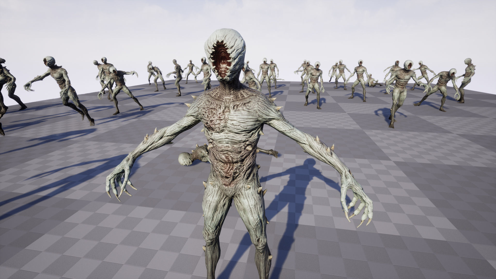 Monster 3 Low-poly 3D model_23