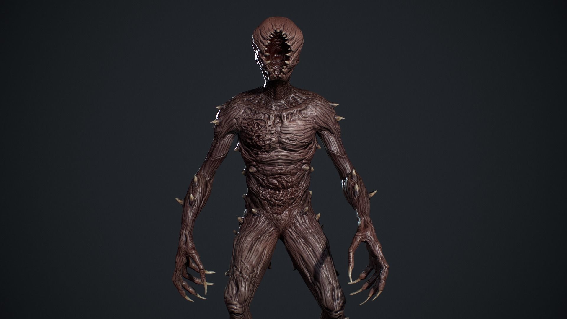 Monster 3 Low-poly 3D model_18