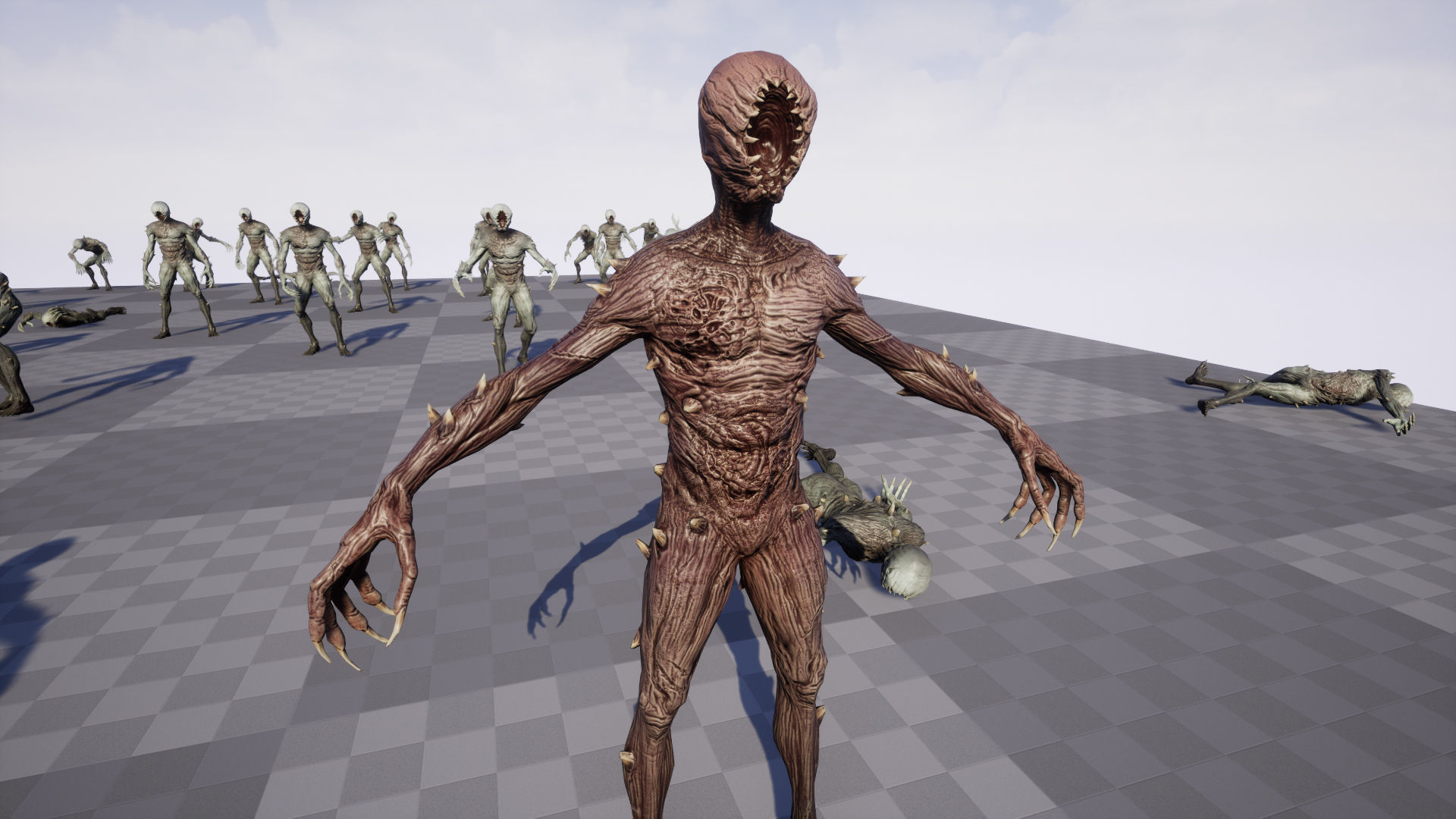 Monster 3 Low-poly 3D model_22