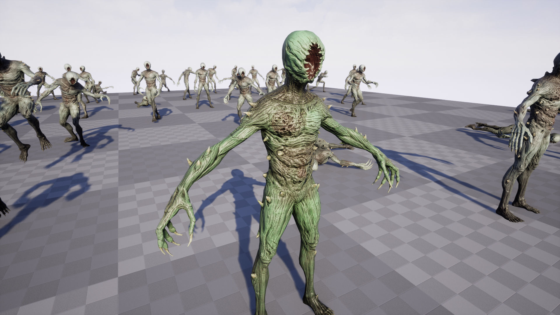 Monster 3 Low-poly 3D model_24