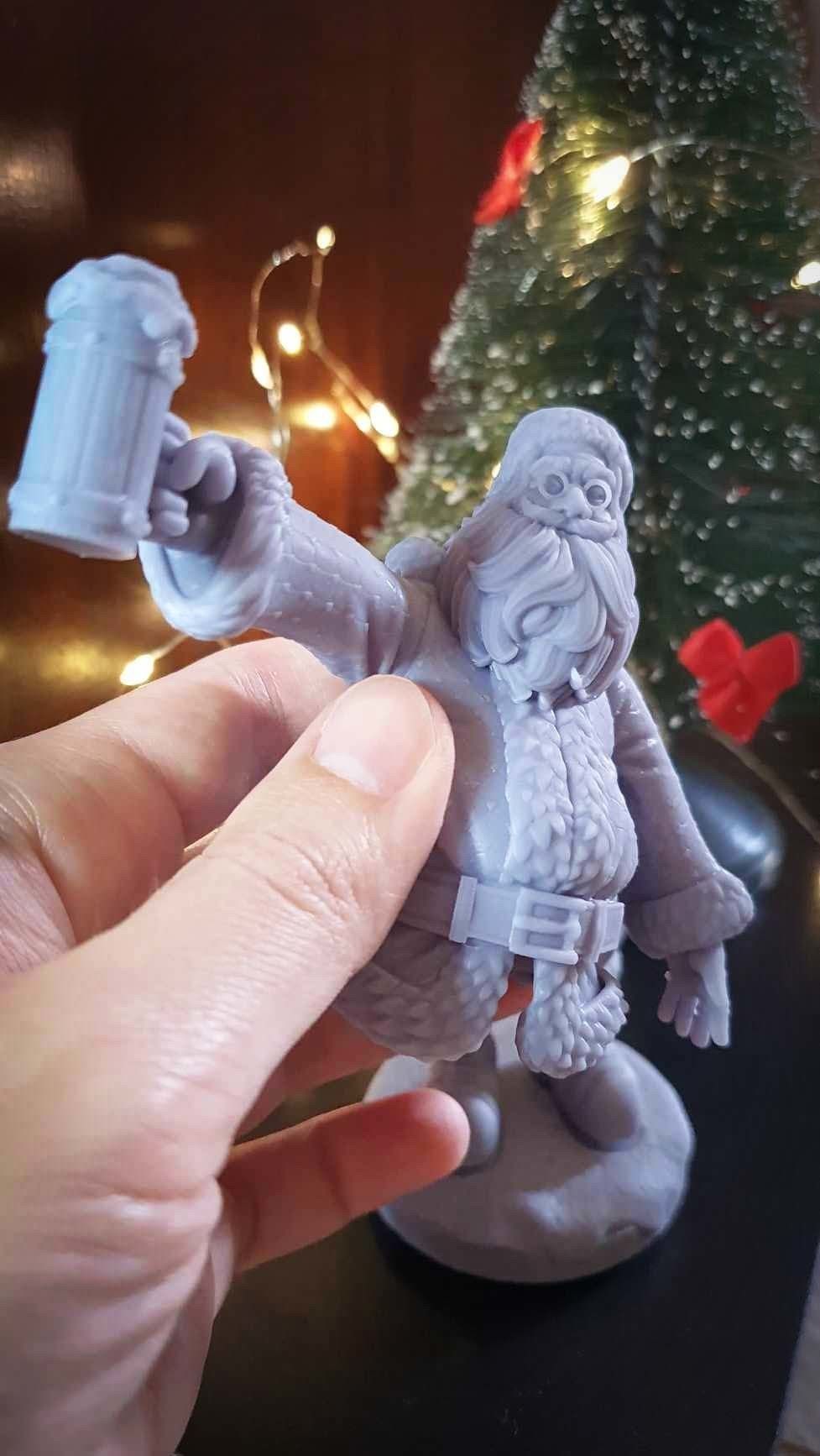 Stylized Santa Claus 2 3D print model_7