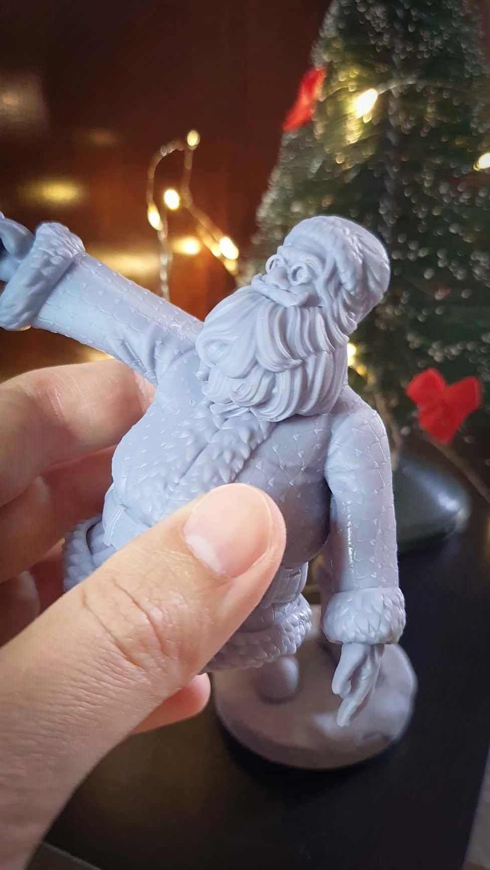 Stylized Santa Claus 2 3D print model_8