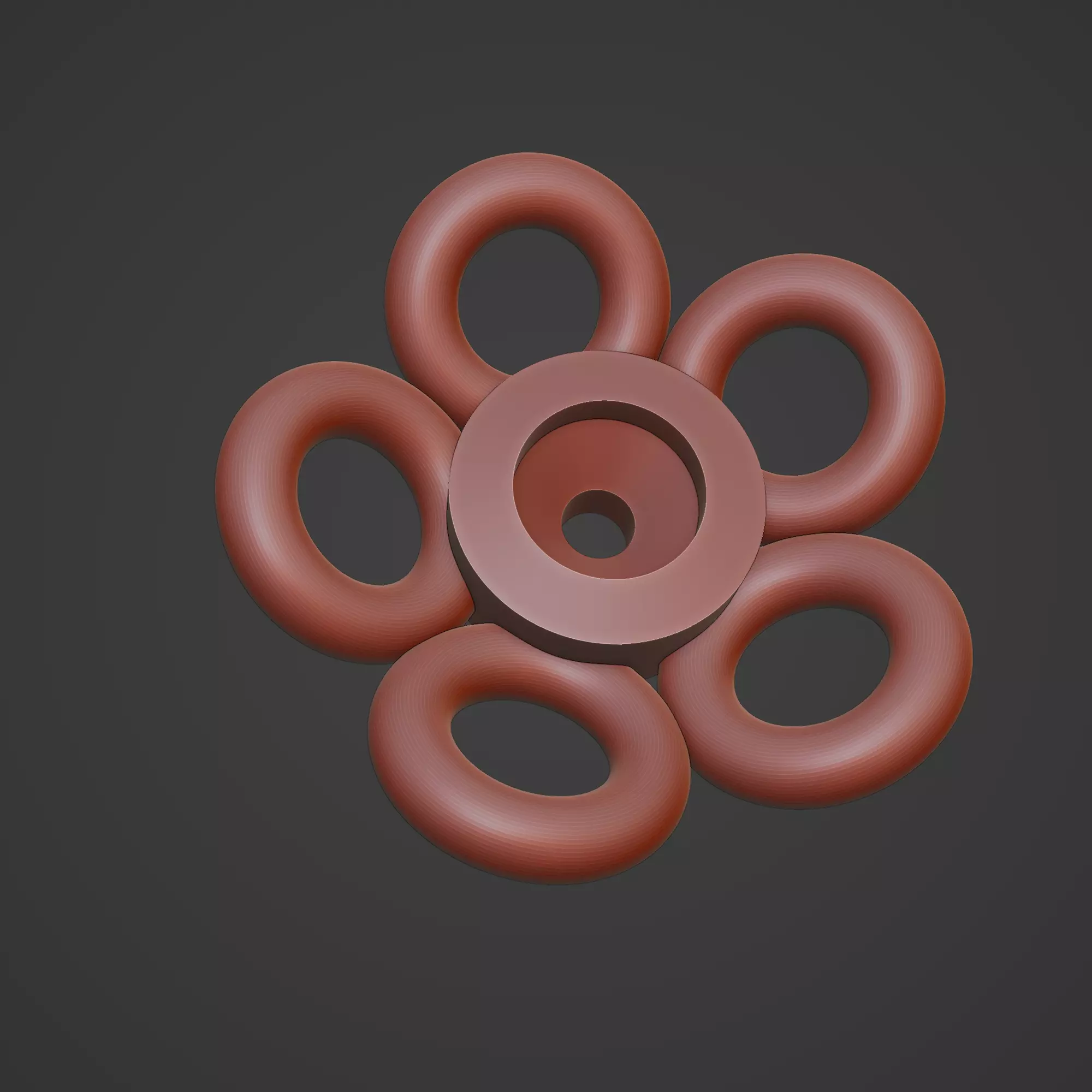 areta flor Free 3D print model