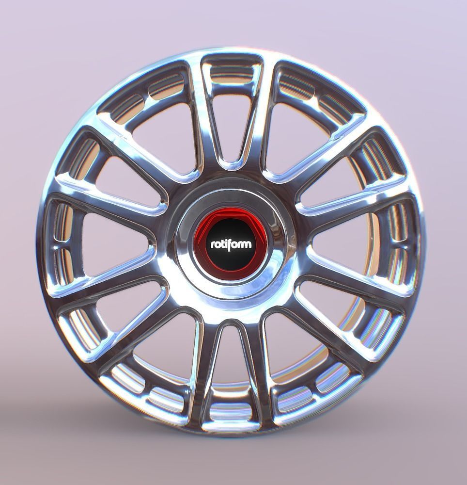 Wheel Rotiform OZR Schwarz Rim 3D model_2