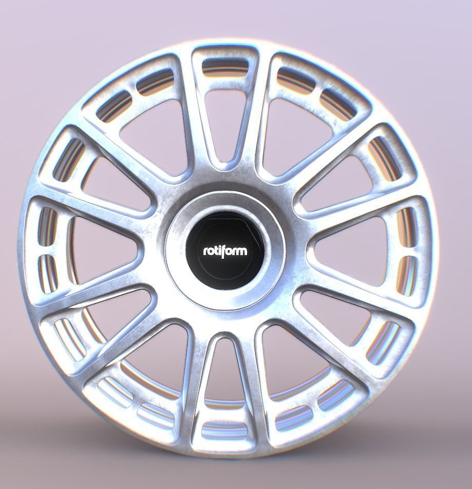 Wheel Rotiform OZR Schwarz Rim 3D model_3