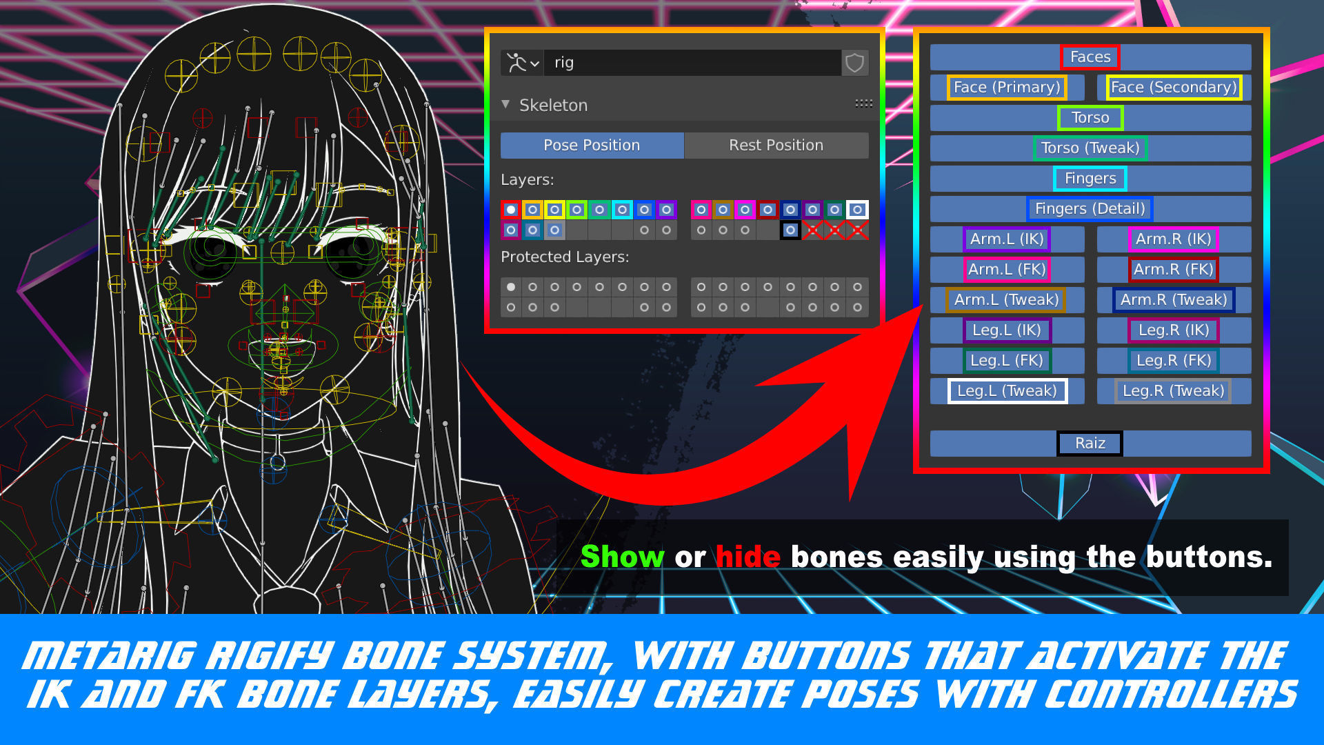 Marin Kitagawa - My Dress Up Darling - 3D Model Blender Low-poly 3D model_4